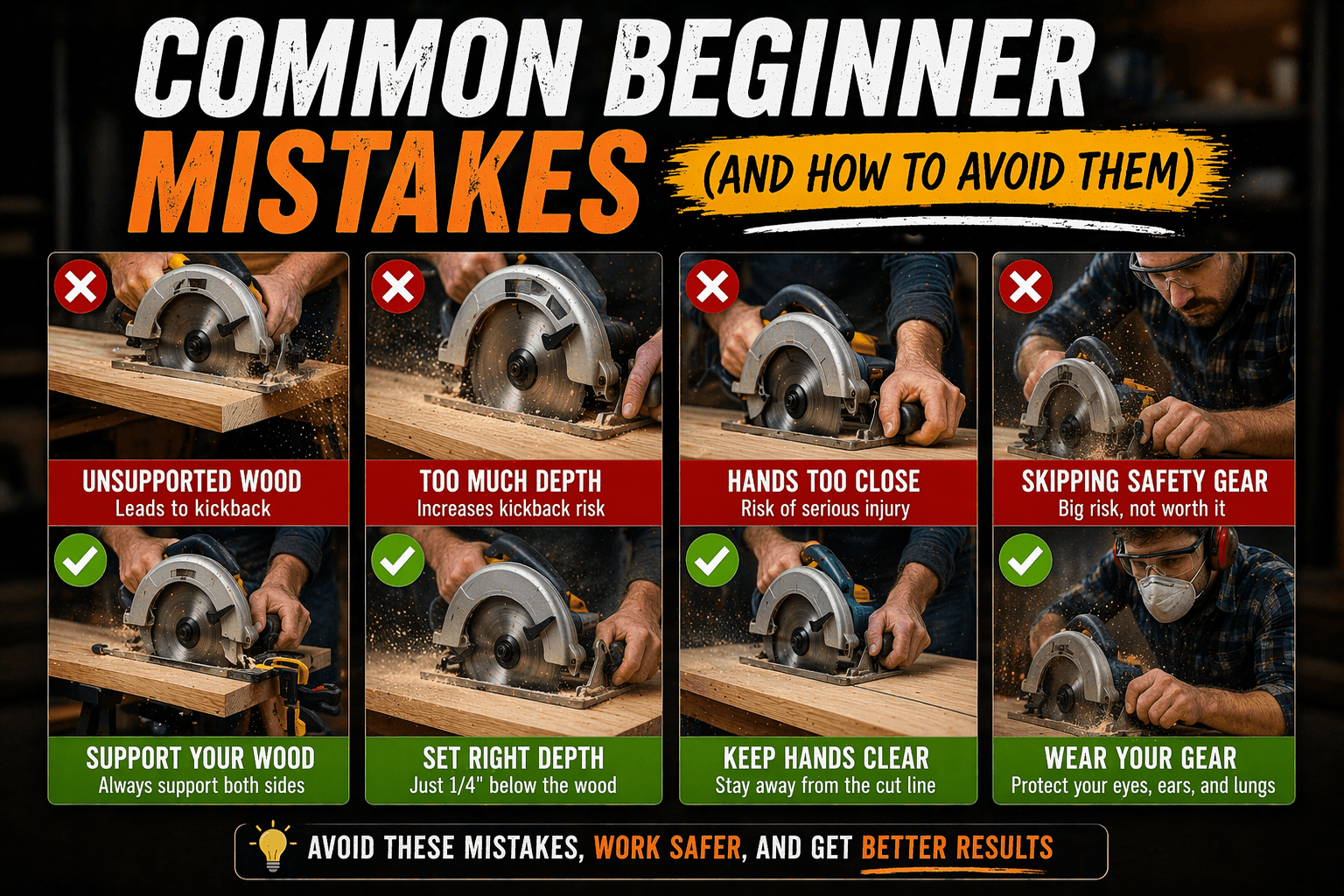 How to Use a Circular Saw for Beginners (Step-by-Step Guide 2026)