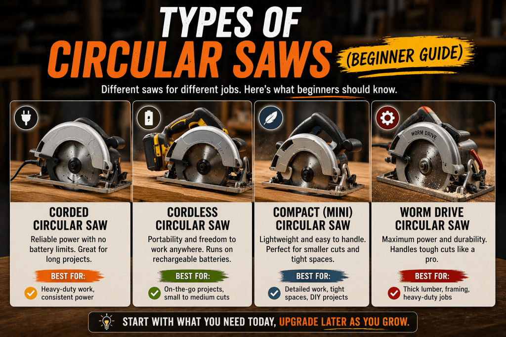How to Use a Circular Saw for Beginners (Step-by-Step Guide 2026)